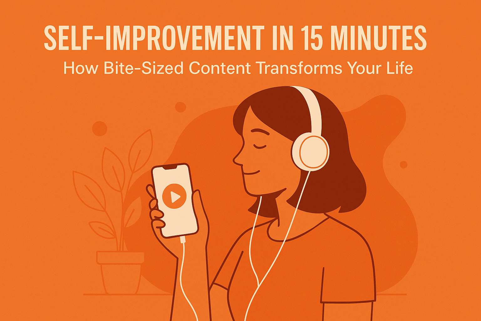 Self-Improvement in 15 Minutes: How Bite-Sized Content Transforms Your Life